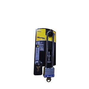 Master Lock Padlock Long Shackle 5-3/4in (15cm) New Keyed Entry Security‎